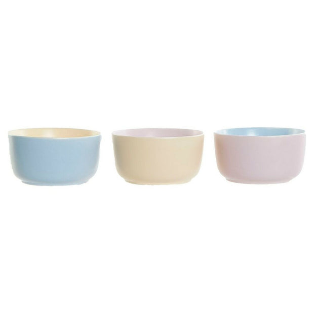Schale DKD Home Decor (13.5 x 13.5 x 5 cm) (3 pcs)