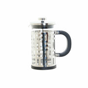 Kolben-Kaffeemaschine DKD Home Decor Schwarz Edelstahl Silber Borosilikatglas (600 ml)