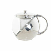 Teekanne DKD Home Decor S3026073 Kristall Edelstahl Silber (18 x 13 x 15 cm) (1100 ml)