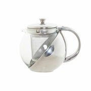 Teekanne DKD Home Decor S3026074 Kristall Edelstahl Silber (14 x 11 x 12 cm) (500 ml)