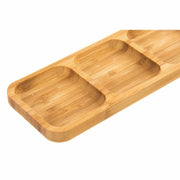 Schale DKD Home Decor Bambus (33 x 10 x 2 cm)