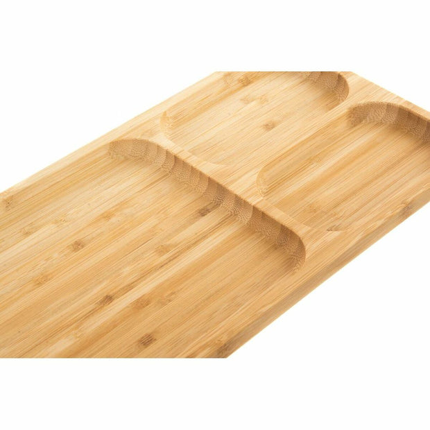 Schale DKD Home Decor Bambus (39 x 16 x 2 cm)