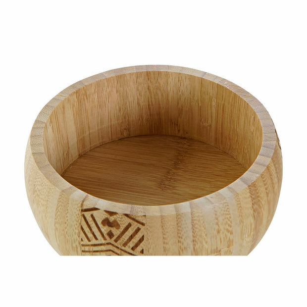Tablett für Snacks DKD Home Decor (15 x 15 x 5.5 cm)