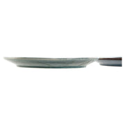 Flacher Teller DKD Home Decor Blau türkis Steingut (2 pcs) (21.4 x 21.4 x 2 cm)