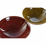 Schale DKD Home Decor Steingut (18 x 18 x 6 cm) (400 ml) (2 pcs)