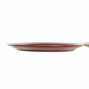 Flacher Teller DKD Home Decor Steingut (27.2 x 27.2 x 2 cm) (2 pcs)