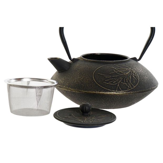 Tekande DKD Home Decor Schwarz Weiß Eisen (2 pcs) (850 ml)
