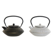 Tekande DKD Home Decor Schwarz Weiß Eisen (2 pcs) (850 ml)