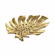 Schale DKD Home Decor Golden Harz (24 x 19 x 2.7 cm) (24,5 cm) (24 x 19 cm)