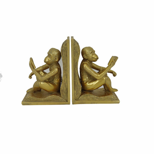 Bookend DKD Home Decor Resin Monkeys (27 x 10 x 18 cm)