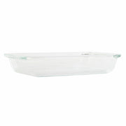 Ofenpfanne DKD Home Decor Durchsichtig Borosilikatglas (25.8 x 15 x 4.5 cm)