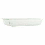 Ofenpfanne DKD Home Decor Durchsichtig Borosilikatglas (35 x 21.5 x 6 cm)