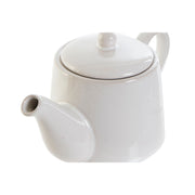 Teekanne DKD Home Decor Porzellan Weiß (22,5 x 13 x 13 cm)