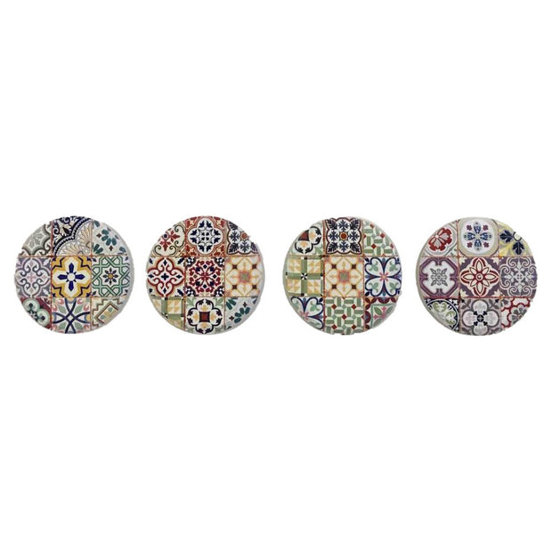 Untersetzer DKD Home Decor grün Kork Dolomite (4 Stücke)