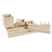 Organisers DKD Home Decor Wood (35 x 23 x 12 cm)