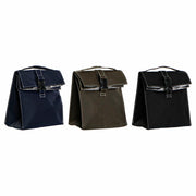 Lunchbox DKD Home Decor Thermal Blau Schwarz grün (3 pcs) (19 x 13 x 23 cm)