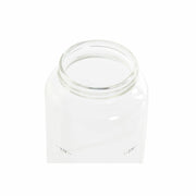 Ölfläschchen DKD Home Decor Durchsichtig Edelstahl Borosilikatglas (300 ml) (6 x 6 x 20.5 cm)