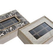 Teebox DKD Home Decor Kristall MDF (24 x 16,5 x 7,5 cm) (2 Stück)
