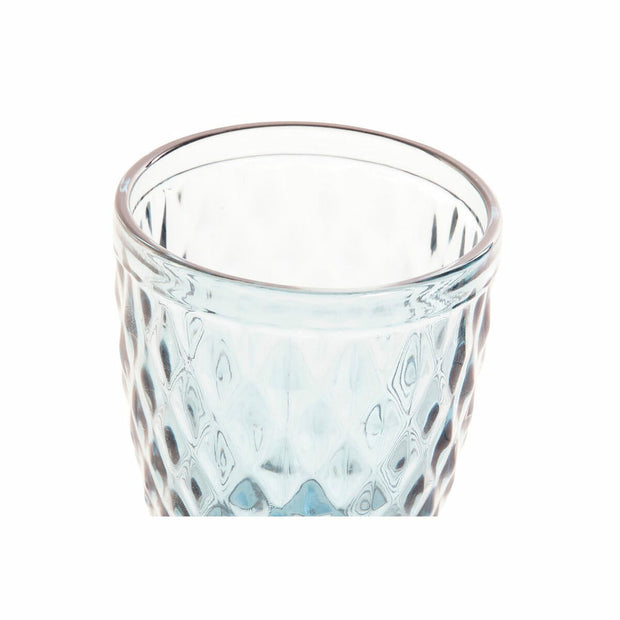 Becher DKD Home Decor Blau Kristall (240 ml)