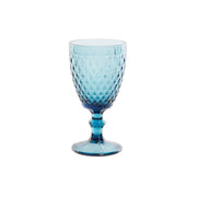 Glas DKD Home Decor Blau Kristall (325 ml)
