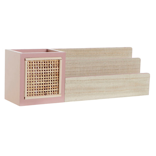 Multi-Purpose Organiser DKD Home Decor Pencil MDF (31,5 x 7,5 x 10 cm)