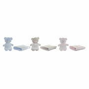 Gift Set for Babies DKD Home Decor Beige Blue Pink Polyester (3 pcs)