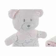 Gift Set for Babies DKD Home Decor Beige Blue Pink Polyester (3 pcs)