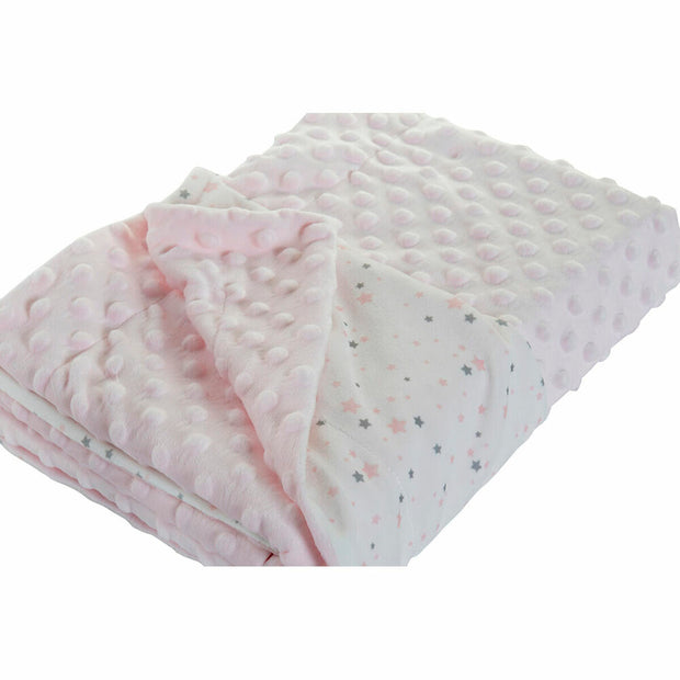 Gift Set for Babies DKD Home Decor Beige Blue Pink Polyester (3 pcs)