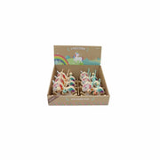 Unicorn DKD Home Decor Wood (12.5 x 8 x 11 cm) (2 pcs)