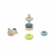 Unicorn DKD Home Decor Wood (6 x 6 x 13.5 cm) (2 pcs)