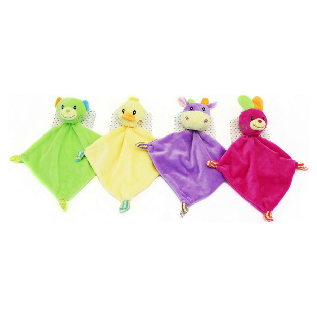 Baby Comforter DKD Home Decor animals (4 pcs)