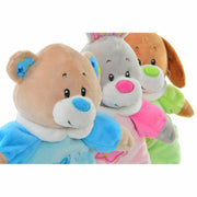 Rattle Cuddly Toy DKD Home Decor animals (3 pcs)