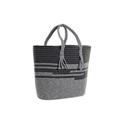 Bag DKD Home Decor Grey Cotton (48 x 16 x 36 cm)