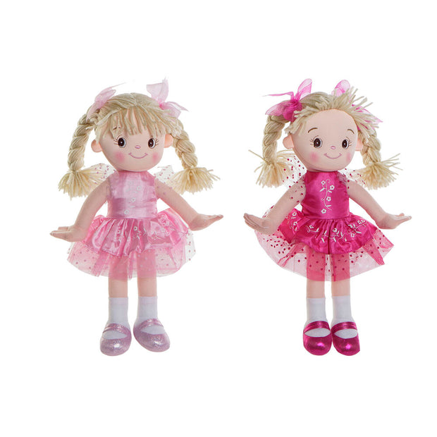 Rag Doll DKD Home Decor (25 x 10 x 35 cm) (2 pcs)