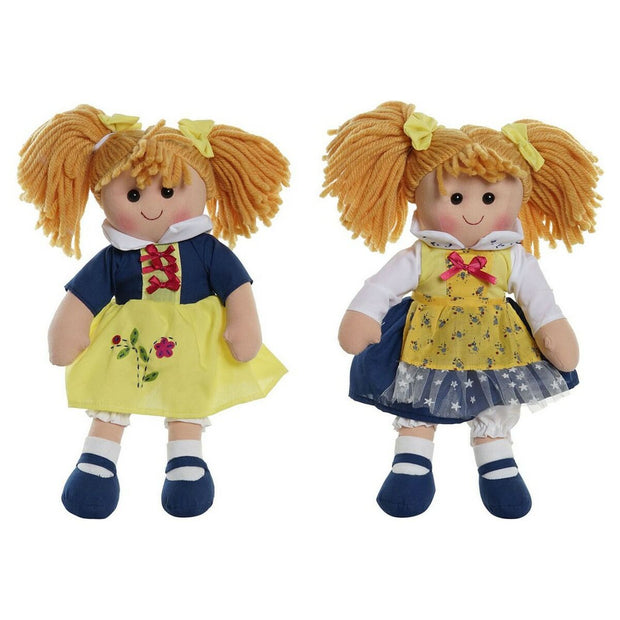 Rag Doll DKD Home Decor (24 x 10 x 35 cm) (2 pcs)