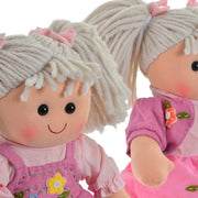 Rag Doll DKD Home Decor (24 x 10 x 35 cm) (2 pcs)