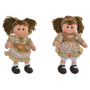 Rag Doll DKD Home Decor Dress (24 x 10 x 35 cm) (2 pcs)