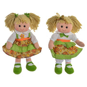 Rag Doll DKD Home Decor Dress (24 x 10 x 35 cm) (2 pcs)