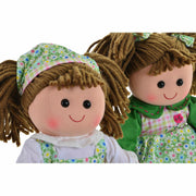 Rag Doll DKD Home Decor Dress (24 x 10 x 35 cm) (2 pcs)
