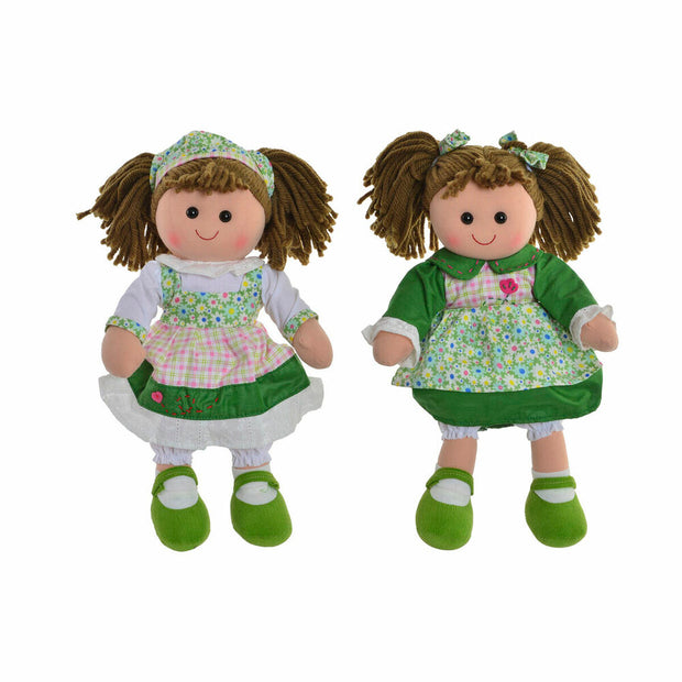 Rag Doll DKD Home Decor Dress (24 x 10 x 35 cm) (2 pcs)
