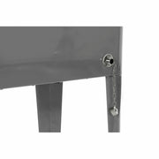 Fridge DKD Home Decor Grey With wheels Steel PP (56 L) (74 x 43 x 80 cm)