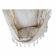 Hammock DKD Home Decor Beige Cotton Pinewood (90 x 90 x 135 cm)