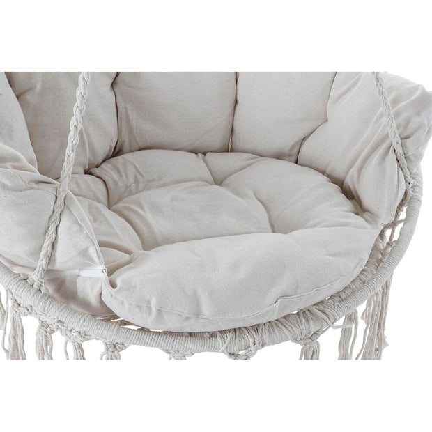 Hammock DKD Home Decor Beige Polyester Cotton (100 x 80 x 145 cm)