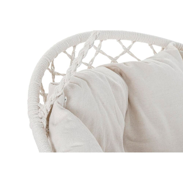 Hammock DKD Home Decor Beige Polyester Cotton (100 x 80 x 145 cm)