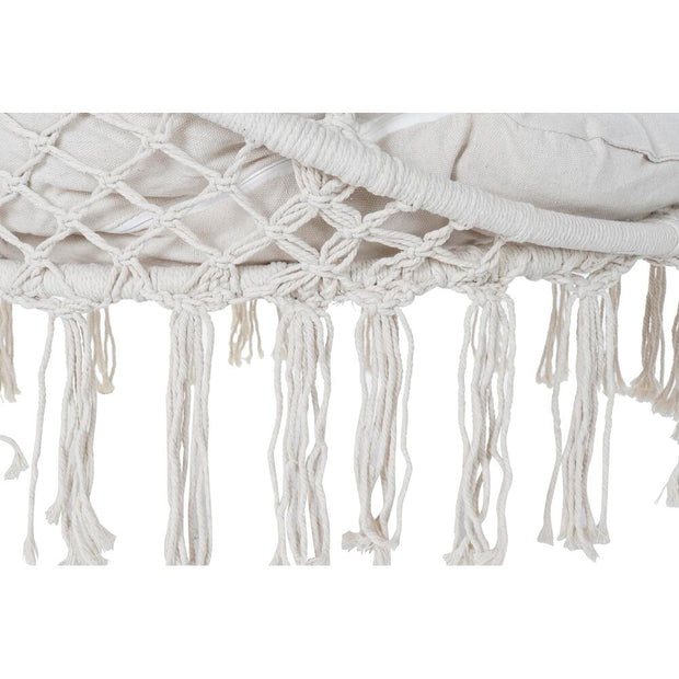 Hammock DKD Home Decor Beige Polyester Cotton (100 x 80 x 145 cm)