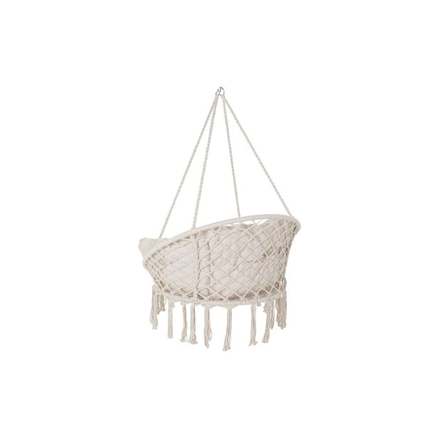 Hammock DKD Home Decor Beige Polyester Cotton (100 x 80 x 145 cm)
