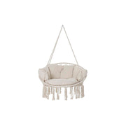 Hammock DKD Home Decor Beige Polyester Cotton (100 x 80 x 145 cm)