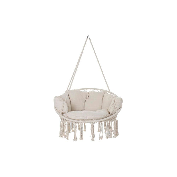 Hammock DKD Home Decor Beige Polyester Cotton (100 x 80 x 145 cm)