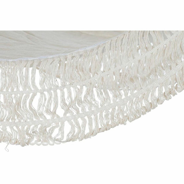 Hammock DKD Home Decor Beige Polyester Cotton Pinewood (300 x 90 x 130 cm)