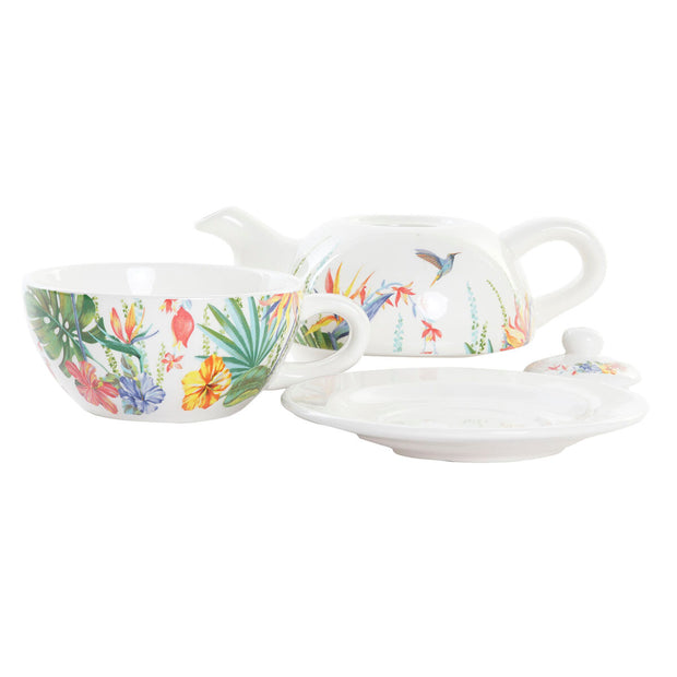 Teekanne DKD Home Decor Bunt Dolomite (750 ml)